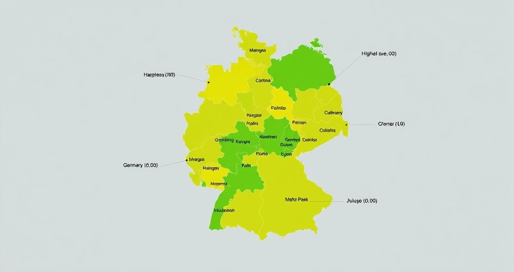 Bản đồ hạnh phúc 2025: người Đức lạc quan hơn nhưng bất bình đẳng gia tăng