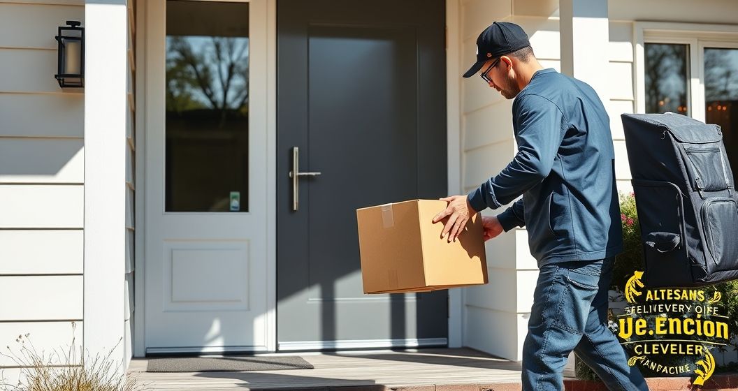 Quy tắc giao hàng tại Đức: khi nào bưu kiện được để trước cửa nhà?