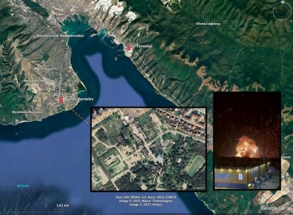 4 Nga   Ukraine Tan Cong Qua Lai Kiev Rung Chuyen Kho Dau Novorossiysk O Nga Boc Chay