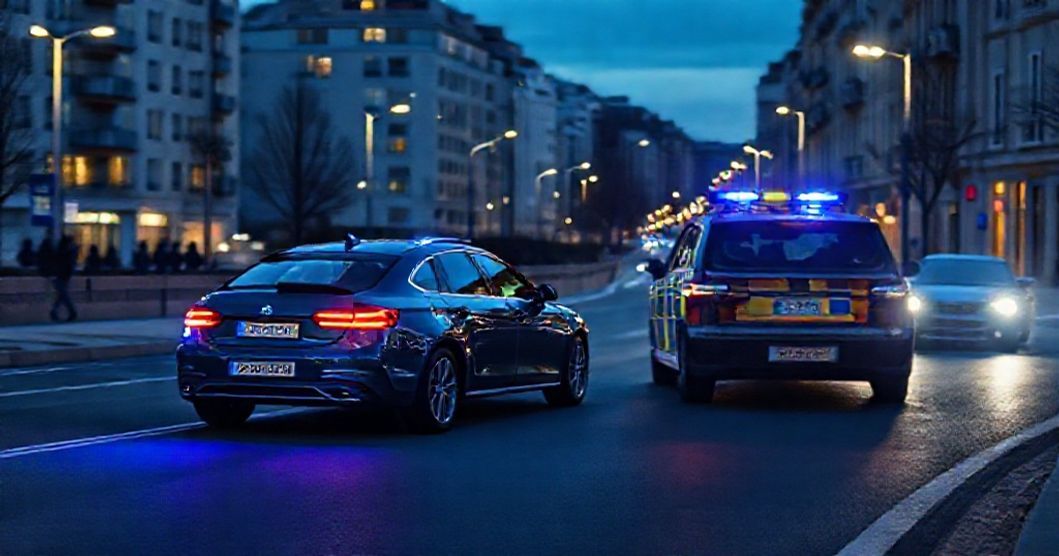 Cảnh sát Đức yêu cầu dừng xe: Những điều cần biết để xử lý đúng luật