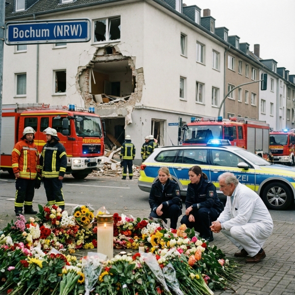 1 Nguoi Phu Nu 70 Tuoi Tu Vong Sau Vu No Phao Tu Che Tai Thanh Pho Bochum O Duc