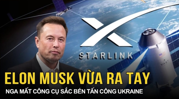 Elon Musk ra tay, Nga mất ngay công cụ sắc bén để tấn công quân đội Ukraine