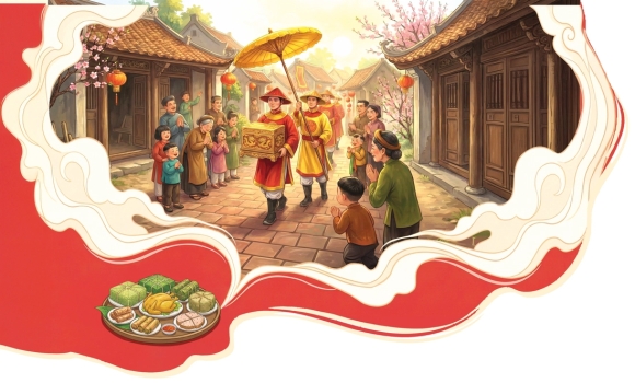 1 Thu Vi Tet Viet Ngay Xua Dip Hiem Nguoi Dan Co The Gap Vua