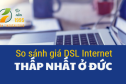 So sánh giá DSL Internet tại Đức