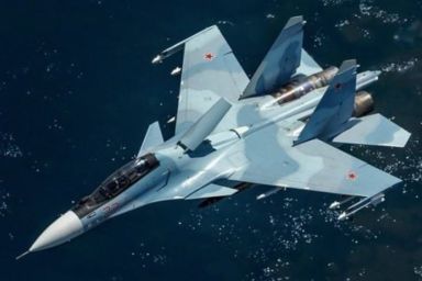 Máy bay chiến đấu Su-30 của Nga rơi tại Crimea trong lúc huấn luyện