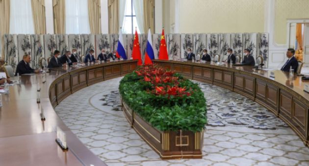 Tổng thống Vladimir Putin gặp Chủ tịch Tập Cận Bình