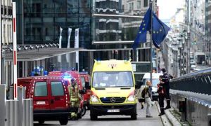 13 người nhiễm khói độc tại tòa nhà trụ sở Hội đồng châu Âu