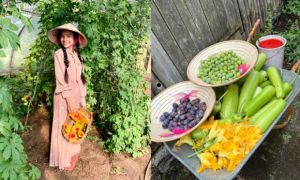 Mẹ Việt ở Đức về ngoại ô sống, làm farmstay gần 1ha, trồng rau quê bán cho...