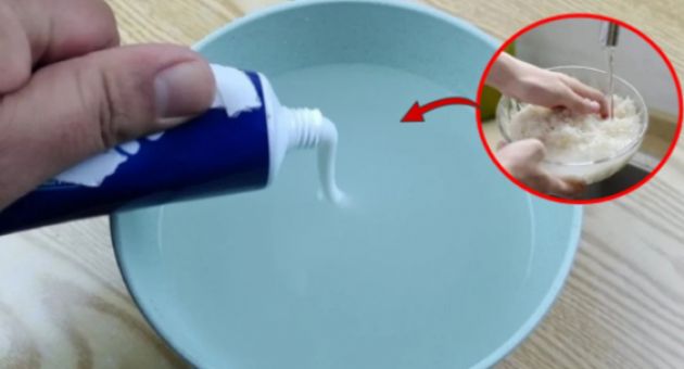 Hòa kem đánh răng với nước vo gạo: Giải quyết vấn đề nhà nào cũng gặp, không...