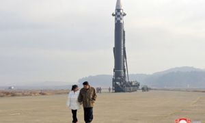Triều Tiên vừa phóng tên lửa đạn đạo bay đạt độ cao 550km