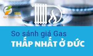 So sánh giá Gas ở Đức