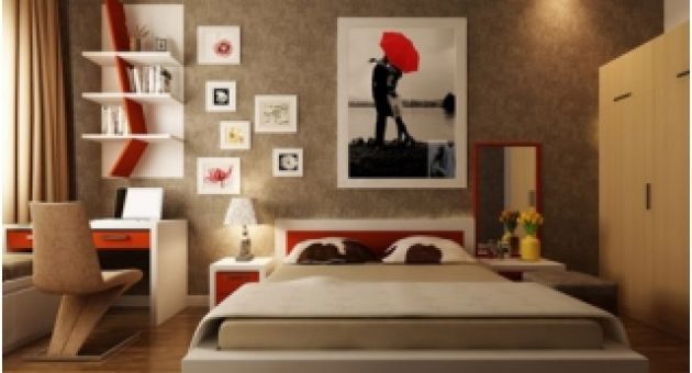 Phòng ngủ ngọt ngào cho gia đình