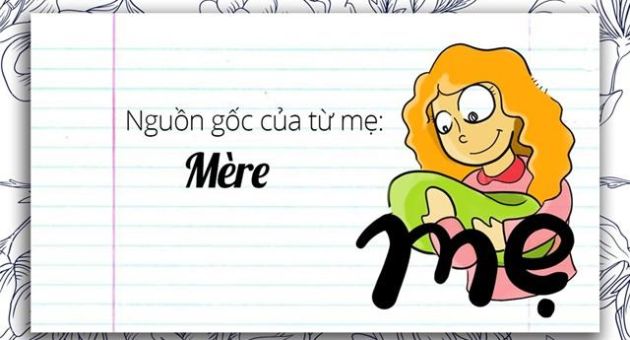 Cách gọi mẹ khác nhau trong tiếng Việt