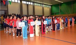 Sôi nổi Giải bóng bàn thân thiện 2016 tại Berlin