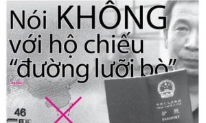 “Đường lưỡi bò” đâu chỉ trên hộ chiếu