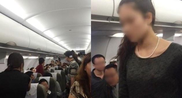 Du khách Việt trên máy bay: