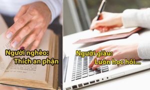 5 việc người nghèo khó bỏ, 5 việc người giàu lúc nào cũng làm