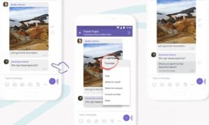 Viber bất ngờ tung tính năng tự động chuyển ngữ trên tin nhắn