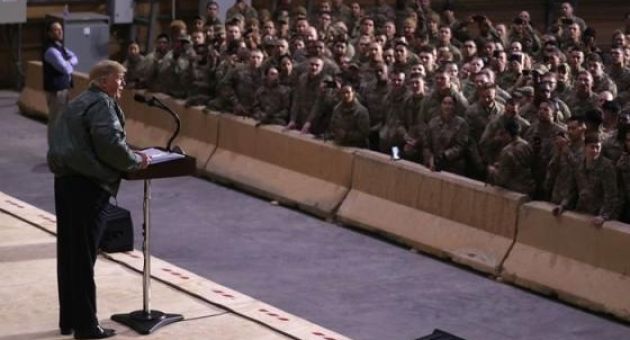 Tổng thống Trump gặp binh sĩ Mỹ ở Đức