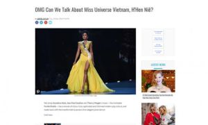 H’Hen Niê được báo Mỹ ngợi khen ‘thay đổi chuẩn mực cái đẹp của Việt Nam’