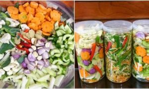 Mẹ 2 con mách cách làm dưa muối tổng hợp vừa ngon vừa đẹp, ngắm thôi đã đủ thèm
