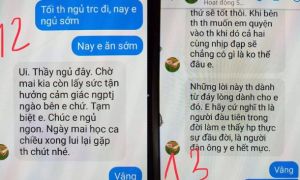 Ghê tởm loạt tin nhắn thầy chủ nhiệm hơn 40 tuổi gạ tình nữ sinh Thái Bình lớp...