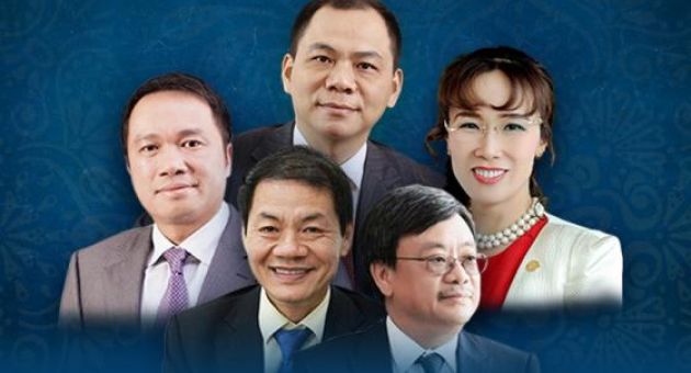 Việt Nam có 5 tỷ phú trong danh sách thế giới