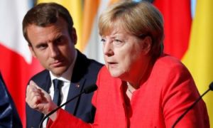 Thủ tướng Đức Merkel ủng hộ ý tưởng siêu hàng không mẫu hạm châu Âu