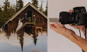 Mẹo chụp ảnh tạo hiệu ứng Soi Bóng siêu ảo diệu nhờ màn hình smartphone