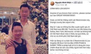 Đôi vợ chồng Việt chuyên ăn diện đẹp để đi lừa đảo đồng hương