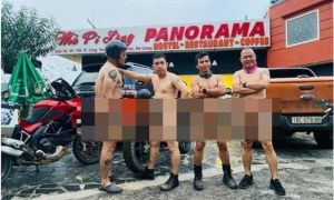 4 quý ông khoả thân trên đèo Mã Pì Lèng: Thiếu não còn tỏ ra nguy hiểm?