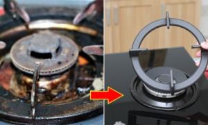5 cách làm sạch vết rỉ sét, dầu mỡ bám đầy trên bếp ga hiệu quả