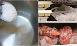 Dùng đường để rã đông, sau 7 phút thịt tươi mềm như mới, chế biến món ăn đậm...