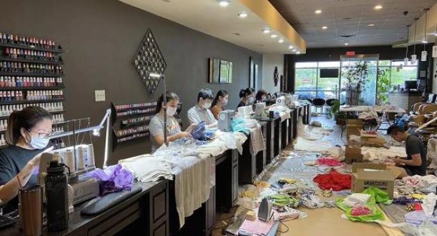 Đài truyền hình Mỹ ca ngợi loạt tiệm nail Việt Nam quyên góp hàng chục ngàn...