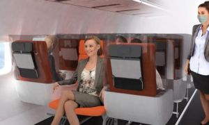 Hậu cách ly xã hội, đây có thể sẽ là hình ảnh thường thấy trên các chuyến bay...