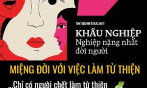 Miệng đời với việc làm từ thiện