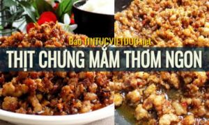 Cách làm thịt chưng mắm thơm ngon đậm đà cho ngày lạnh gió