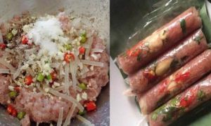 Tự gói nem chua để cuối tuần này có món nhậu hấp dẫn cho cả nhà