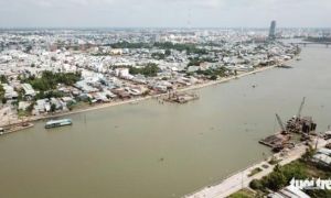 Cần Thơ sụt lún nhanh nhất ở miền Tây