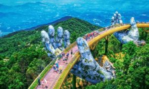 Cầu Vàng ở Đà Nẵng vào danh sách 'kỳ quan thế giới mới' của báo Anh