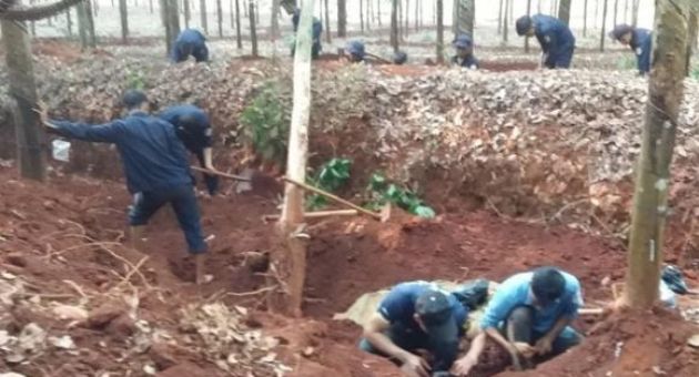 Bình Phước quy tập thêm được 6 bộ hài cốt liệt sĩ nơi biên giới