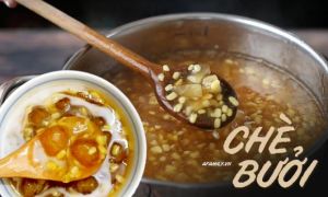 Chè bưởi mẹ nấu: Cả một miền tuổi thơ đong đầy trong miếng cùi bưởi sần sật...