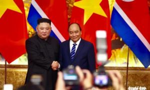 Chủ tịch Kim Jong Un chúc mừng Chủ tịch Nguyễn Xuân Phúc