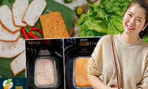 Trước giờ cứ nghĩ làm giò chả cầu kỳ lắm, ai ngờ cô vợ đảm chế biến nhanh...