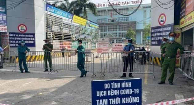 Bệnh viện K ghi nhận 10 ca dương tính với SARS-CoV-2