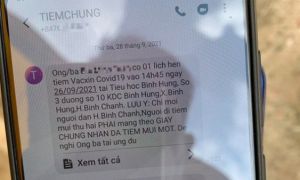 Phát hiện 11 người tạo tin nhắn giả để đi tiêm vắc xin ngừa COVID-19