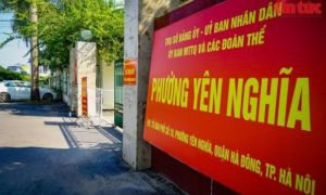 Hà Nội phong tỏa UBND phường Yên Nghĩa sau khi phát hiện có ca mắc COVID-19