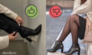 Gái Pháp chọn boots đen cổ cao trên mắt cá chân, biết lý do bạn sẽ muốn học...