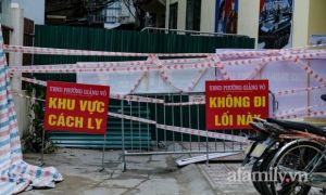 Hà Nội: Phường Giảng Võ dựng hàng rào cao 2m để chống dịch