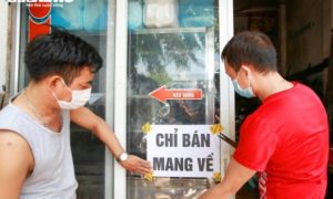 Hà Nội: Quận Đống Đa dừng bán hàng ăn uống tại chỗ